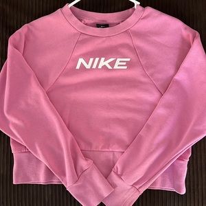 NIKE crop-top training sweater